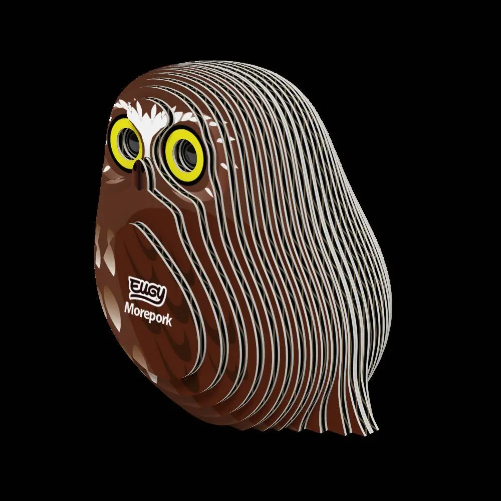Bild: 9421035150347 | EUGY - 3D Bastelset Kuckuckskauz | Kit (Bastelset) | In Karton | 2026
