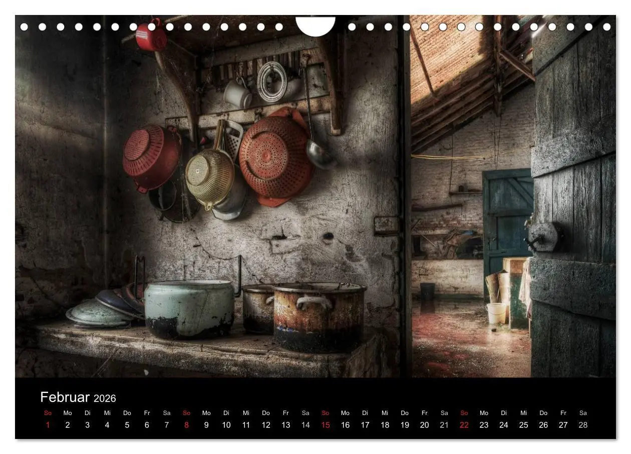 Bild: 9783516070347 | Lost Places - Auch der Verfall hat seinen Charme (Wandkalender 2026...