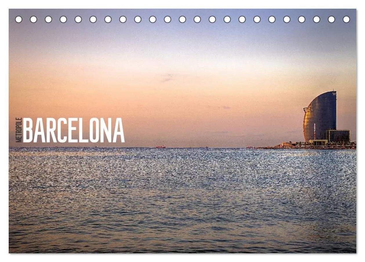 Cover: 9783516210347 | Metropole Barcelona (Tischkalender 2026 DIN A5 quer), CALVENDO...