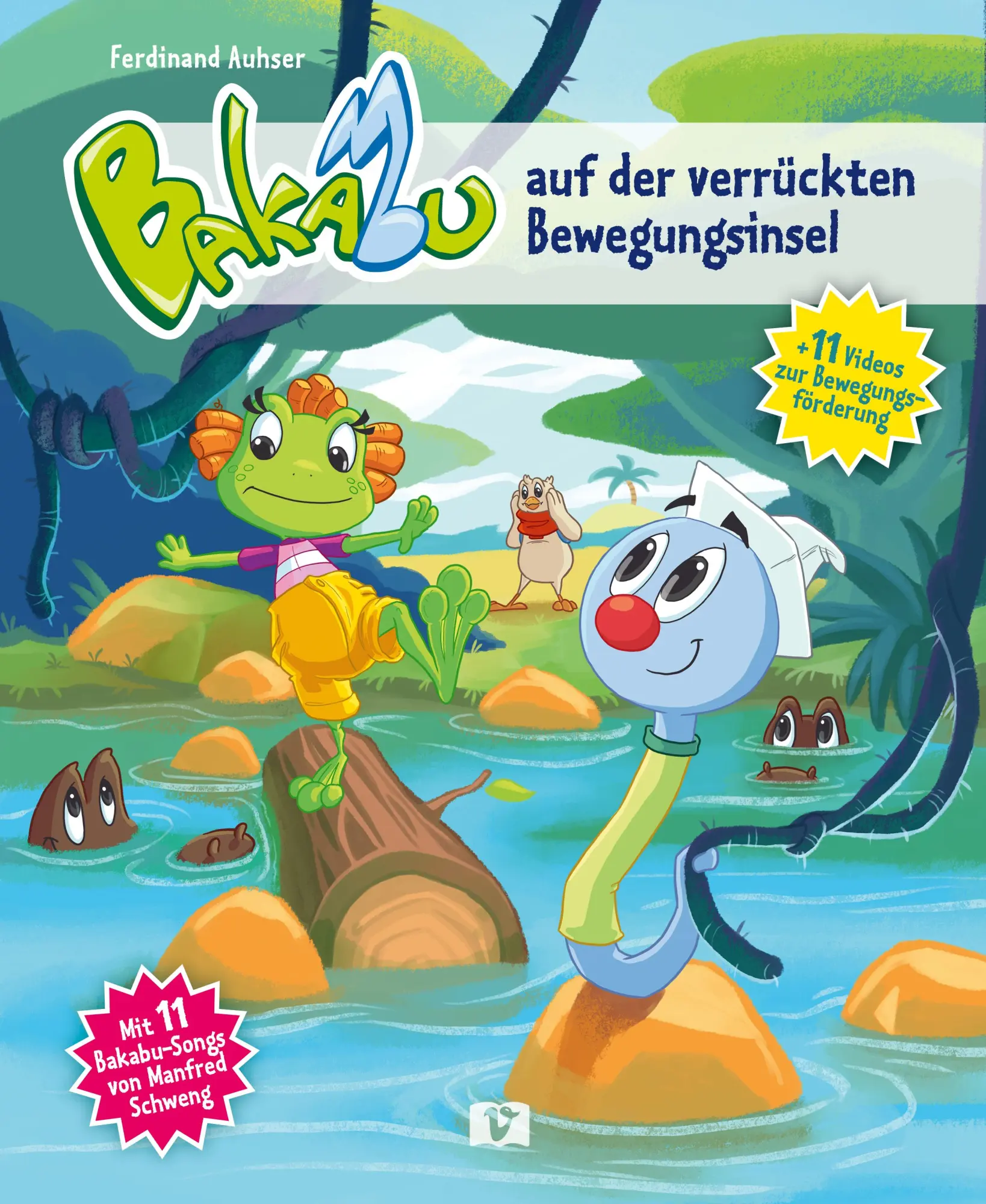 Cover: 9783903300347 | Bakabu auf der verrückten Bewegungsinsel | Ferdinand Auhser (u. a.)
