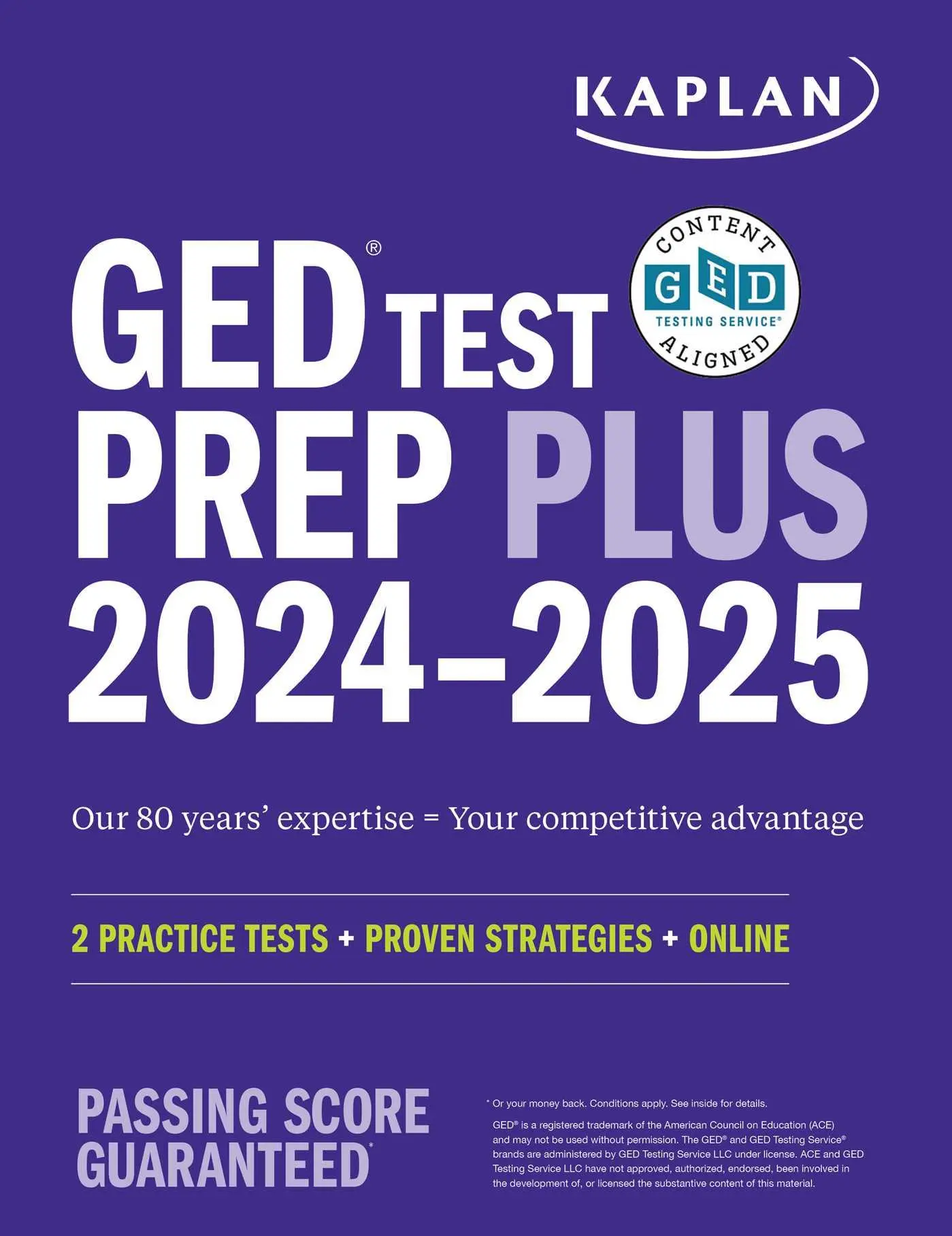 Cover: 9781506290447 | GED Test Prep Plus 2024-2025: Includes 2 Full Length Practice...