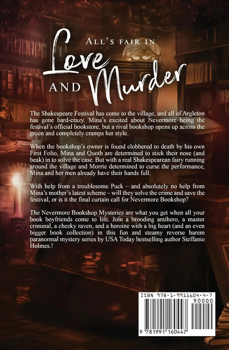 Rückseite: 9781991160447 | Much Ado About Murder | Steffanie Holmes | Taschenbuch | Englisch
