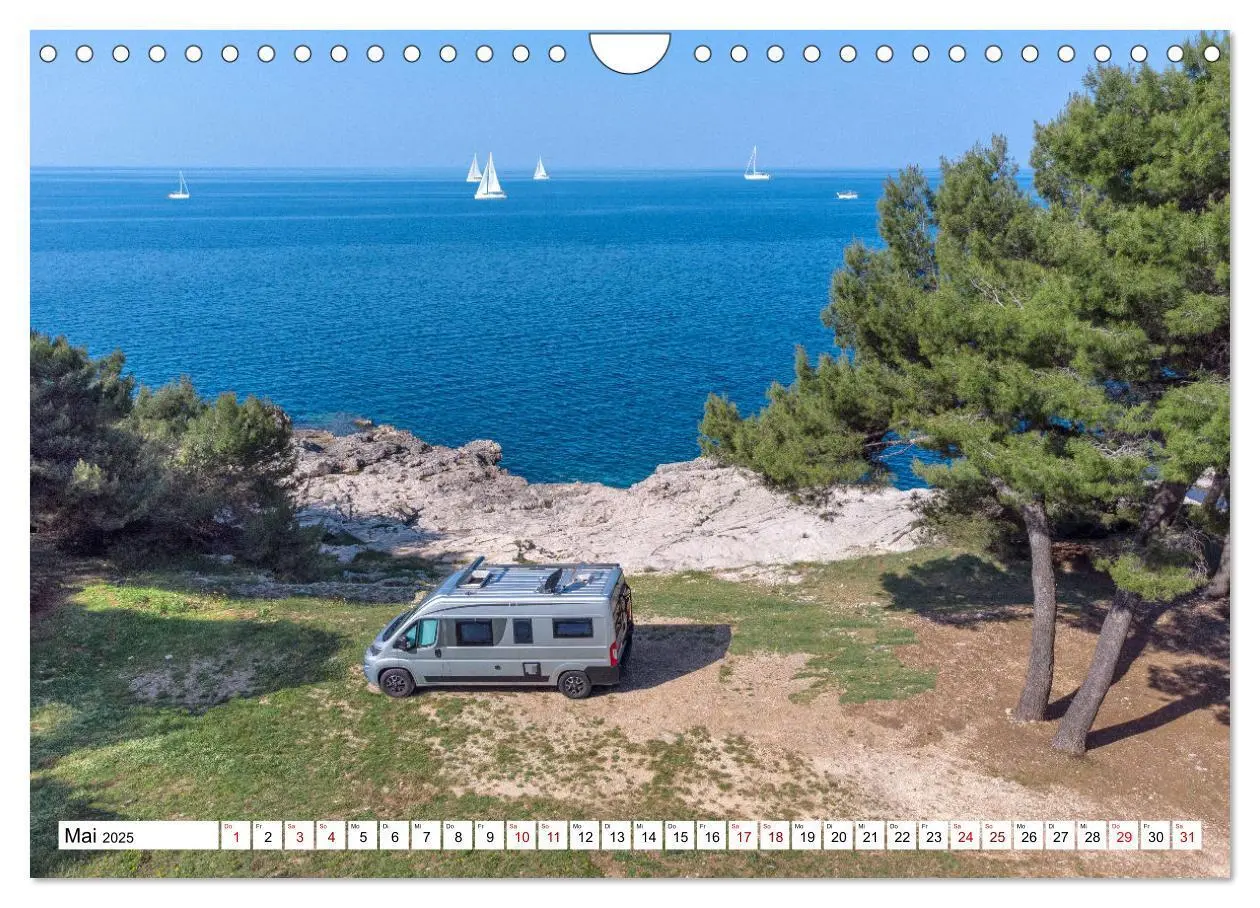 Bild: 9783383790447 | Abenteuer Camping Balkan (Wandkalender 2025 DIN A4 quer), CALVENDO...