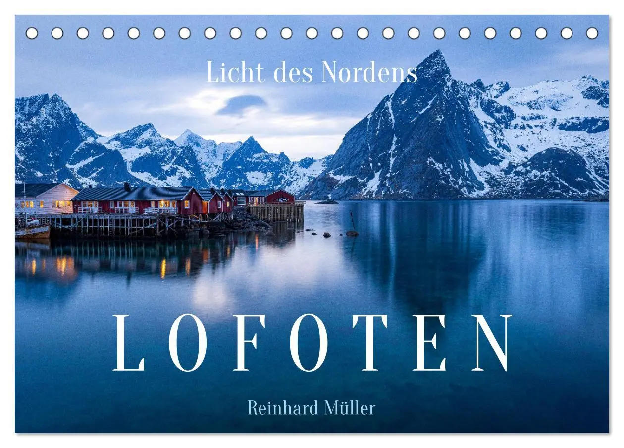 Cover: 9783457590447 | Licht des Nordens - LOFOTEN (Tischkalender 2026 DIN A5 quer),...