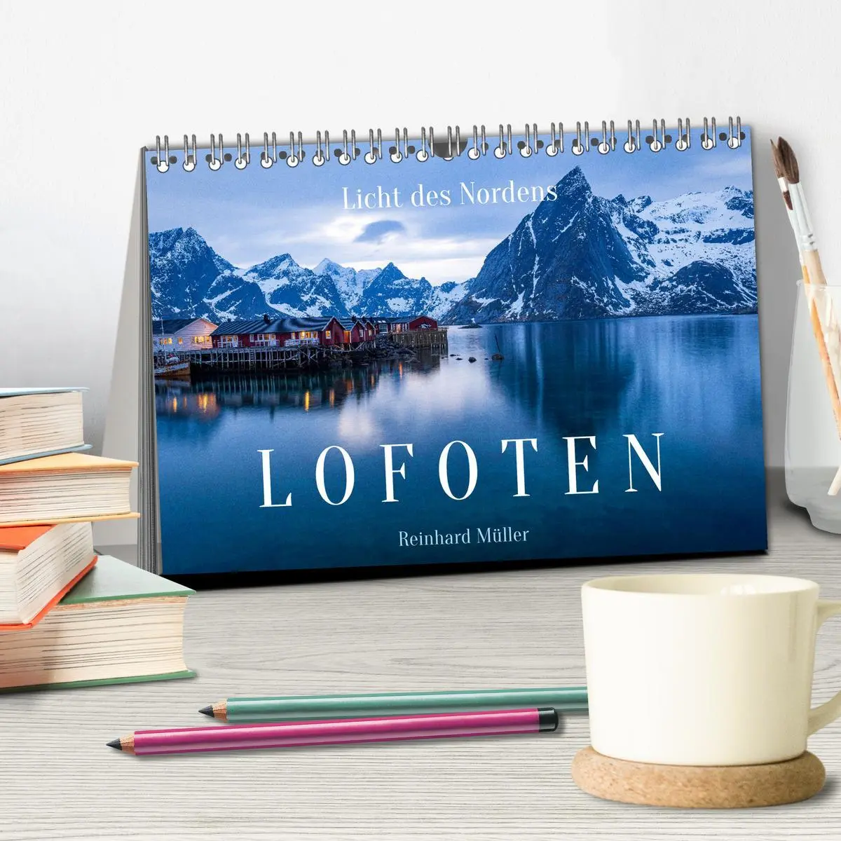 Bild: 9783457590447 | Licht des Nordens - LOFOTEN (Tischkalender 2026 DIN A5 quer),...