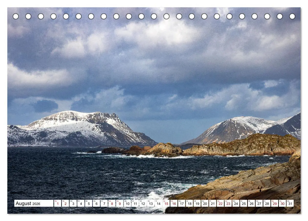 Bild: 9783457590447 | Licht des Nordens - LOFOTEN (Tischkalender 2026 DIN A5 quer),...