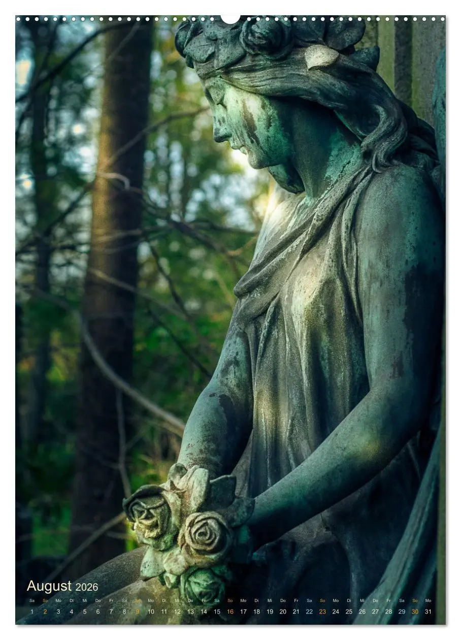 Bild: 9783516370447 | Die stillen Momente im Ohlsdorfer Friedhof (Wandkalender 2026 DIN...