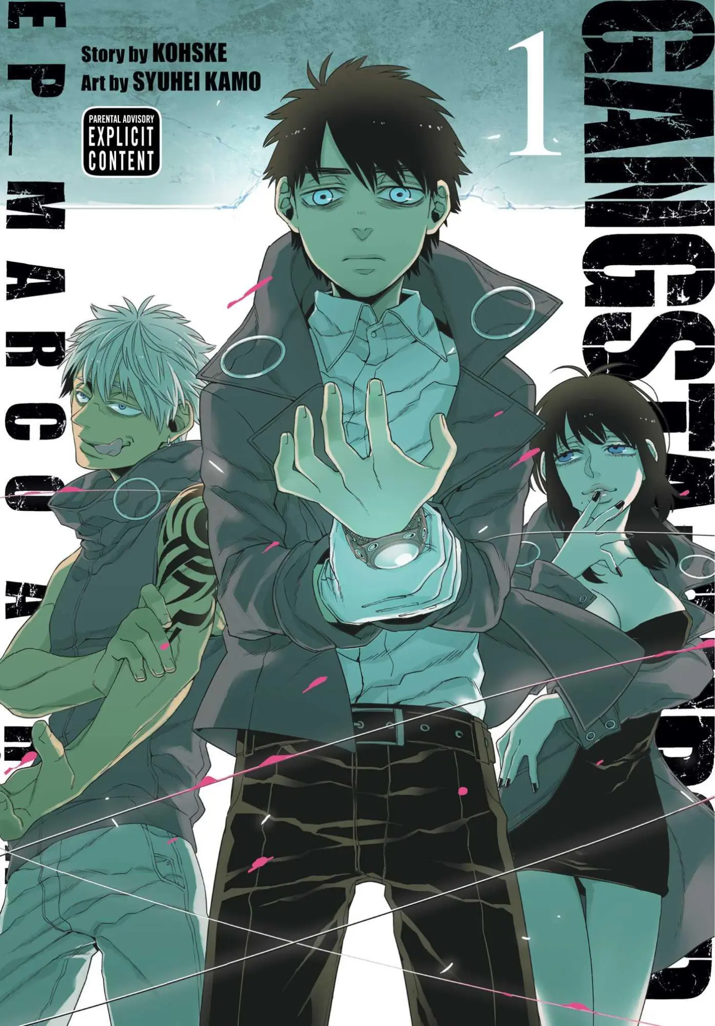 Cover: 9781421590547 | Gangsta: Cursed., Vol. 1 | Ep_marco Adriano | Kohske | Taschenbuch