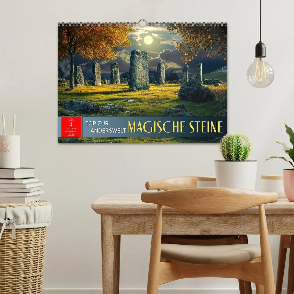Bild: 9783457270547 | Magische Steine - Tor zur Anderswelt (Wandkalender 2026 DIN A3...