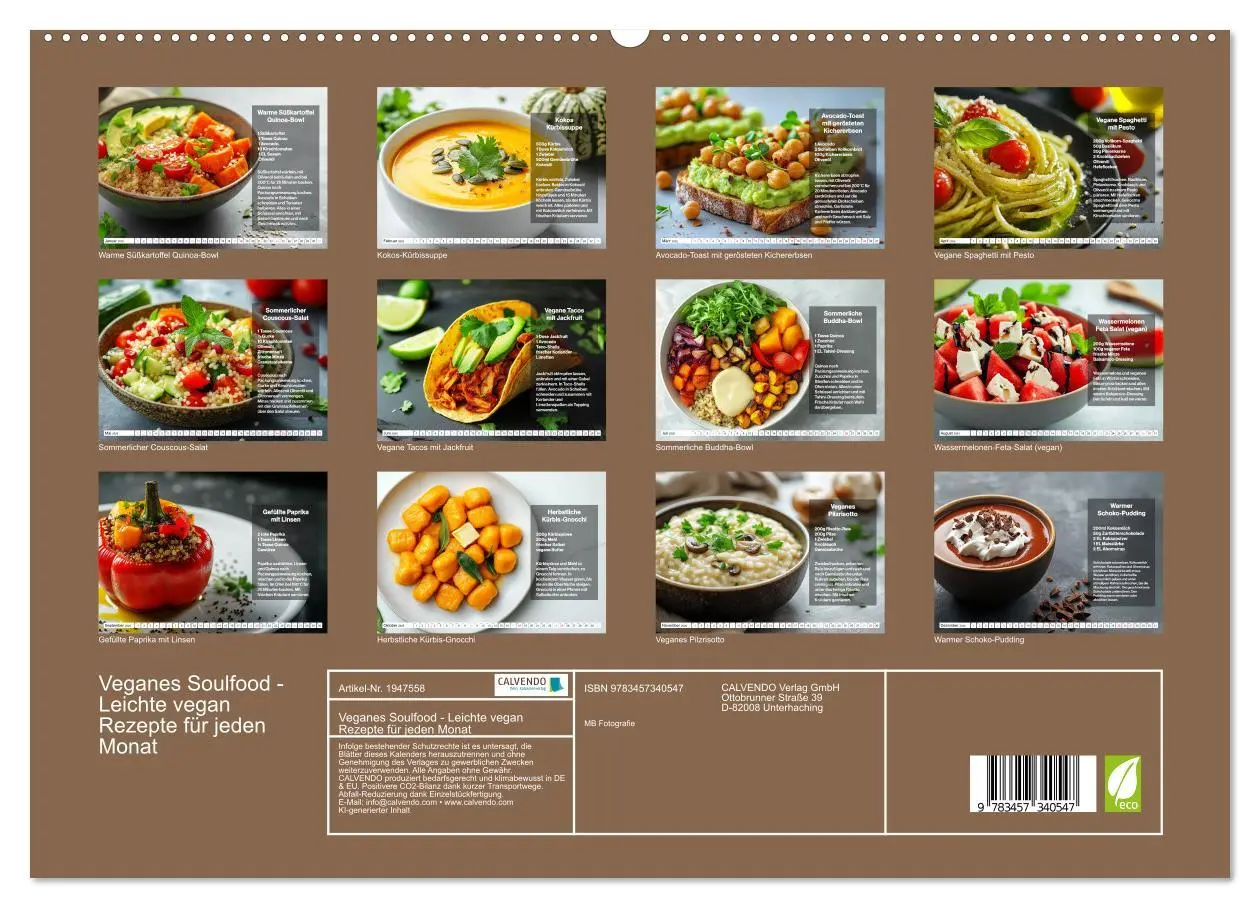 Bild: 9783457340547 | Veganes Soulfood - Leichte vegan Rezepte für jeden Monat...