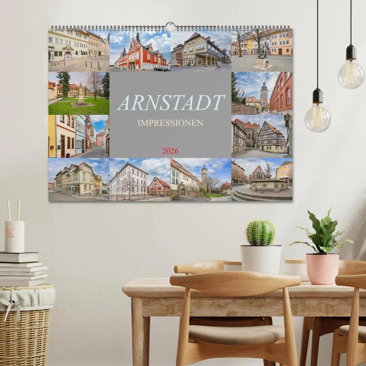 Bild: 9783457410547 | Arnstadt Impressionen (Wandkalender 2026 DIN A2 quer), CALVENDO...
