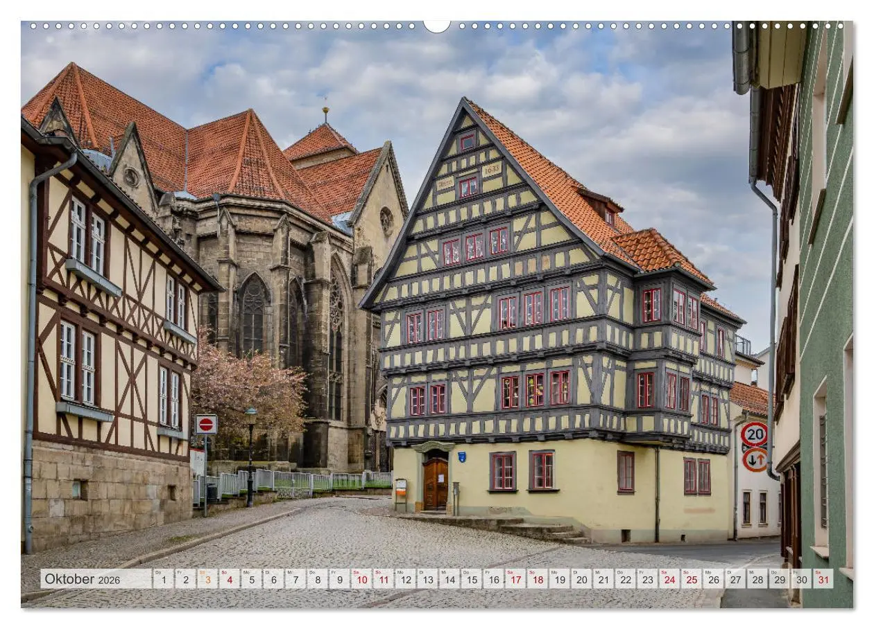 Bild: 9783457410547 | Arnstadt Impressionen (Wandkalender 2026 DIN A2 quer), CALVENDO...