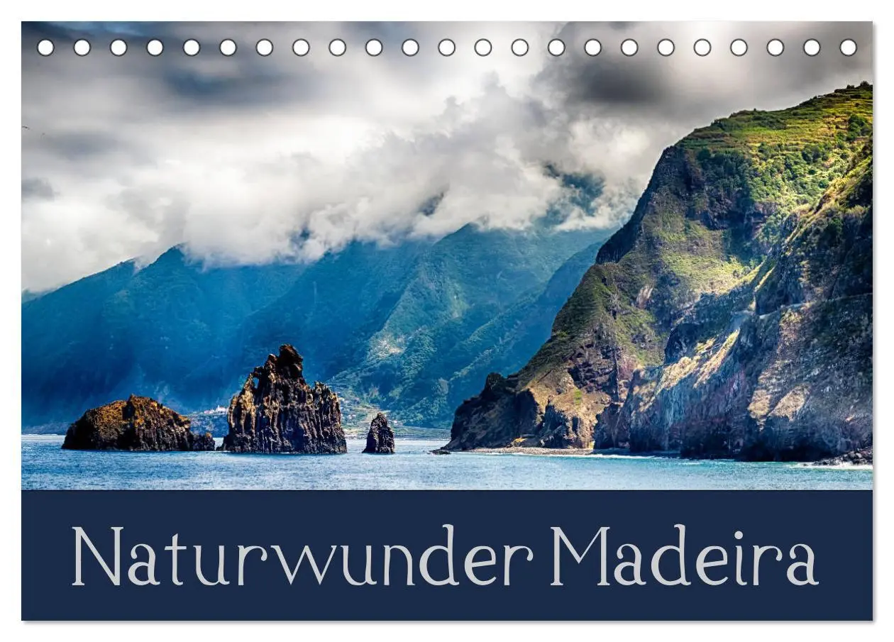 Cover: 9783457890547 | Naturwunder Madeira (Tischkalender 2026 DIN A5 quer), CALVENDO...