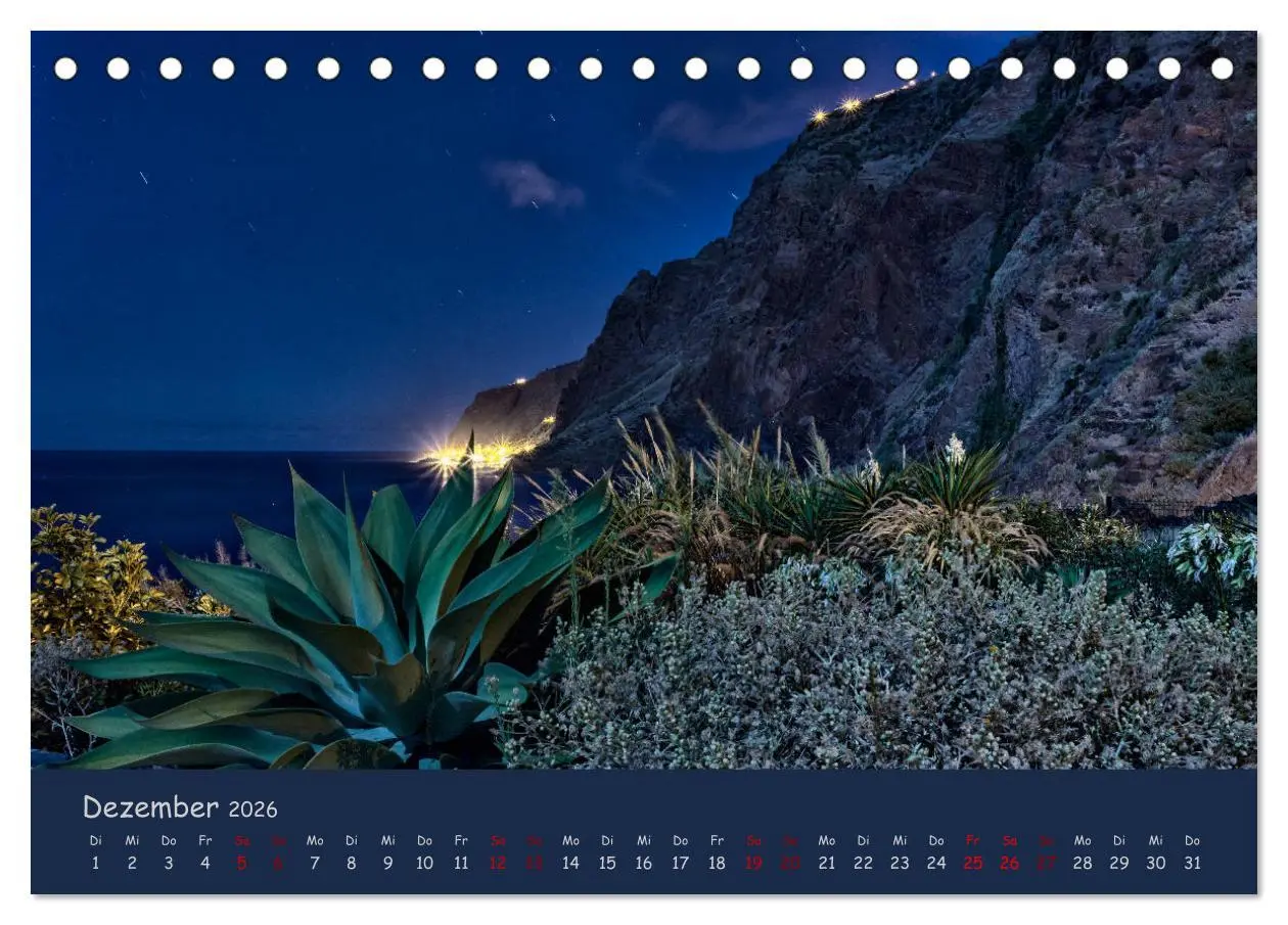 Bild: 9783457890547 | Naturwunder Madeira (Tischkalender 2026 DIN A5 quer), CALVENDO...