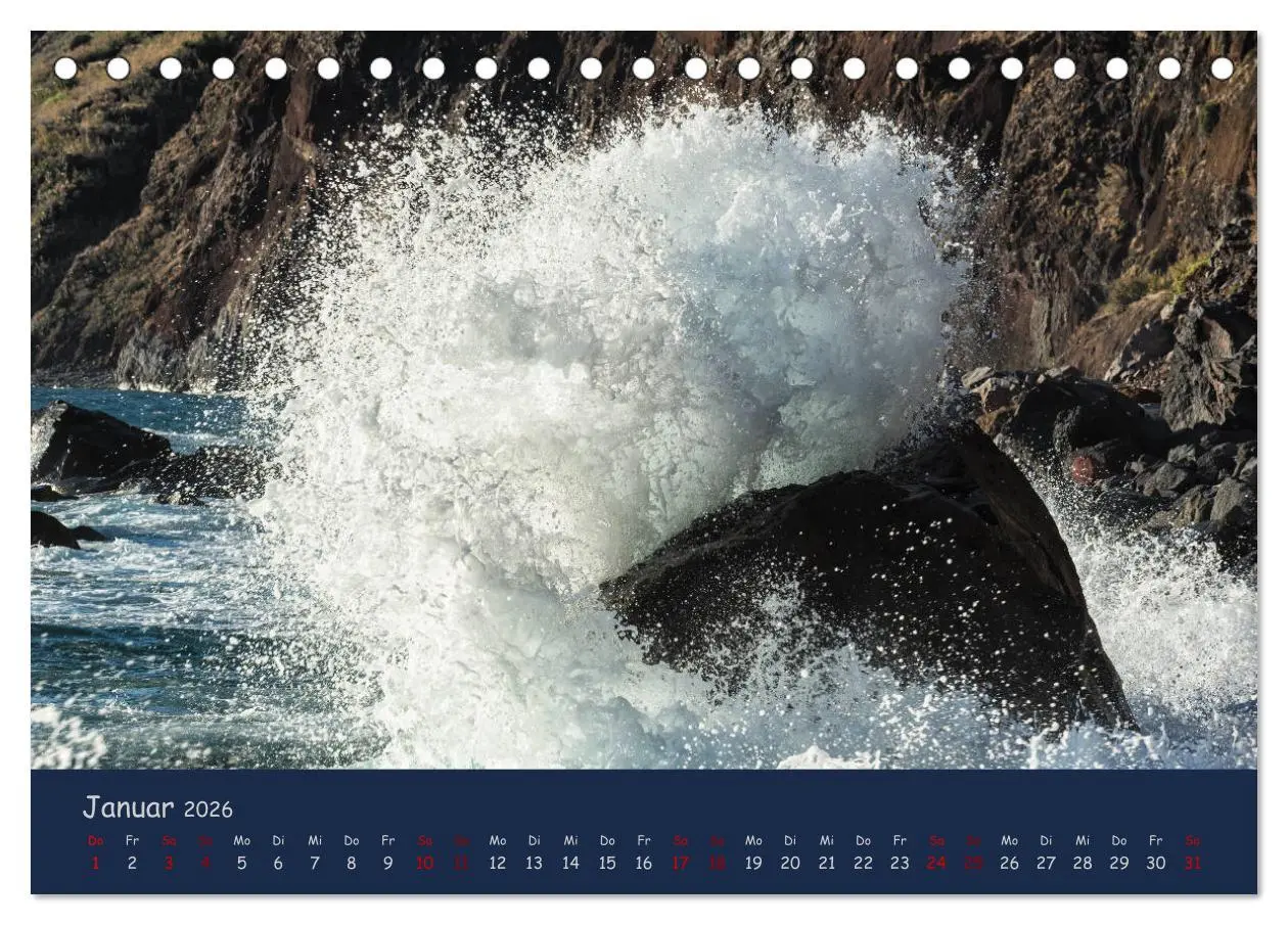Bild: 9783457890547 | Naturwunder Madeira (Tischkalender 2026 DIN A5 quer), CALVENDO...
