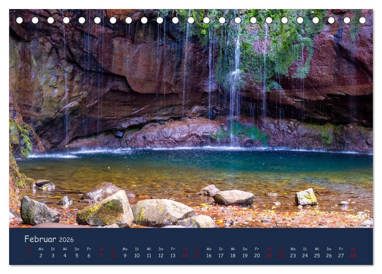 Bild: 9783457890547 | Naturwunder Madeira (Tischkalender 2026 DIN A5 quer), CALVENDO...