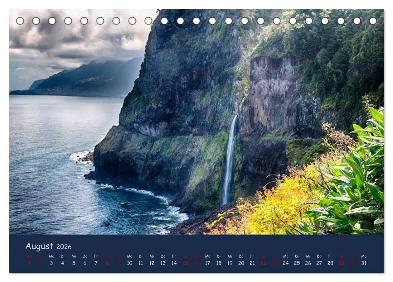 Bild: 9783457890547 | Naturwunder Madeira (Tischkalender 2026 DIN A5 quer), CALVENDO...