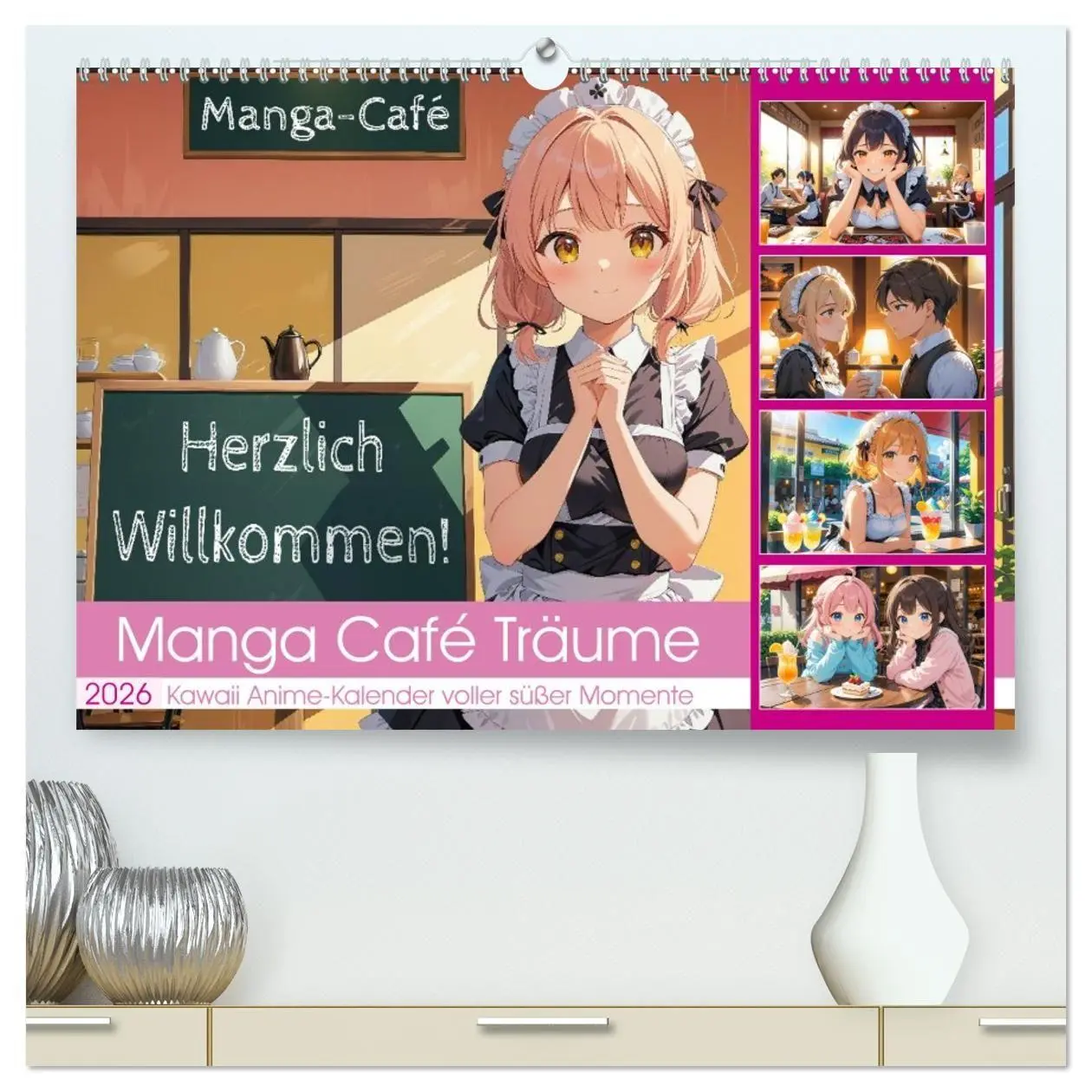 Cover: 9783516670547 | Manga Café Träume - Kawaii Anime-Kalender voller süßer Momente...