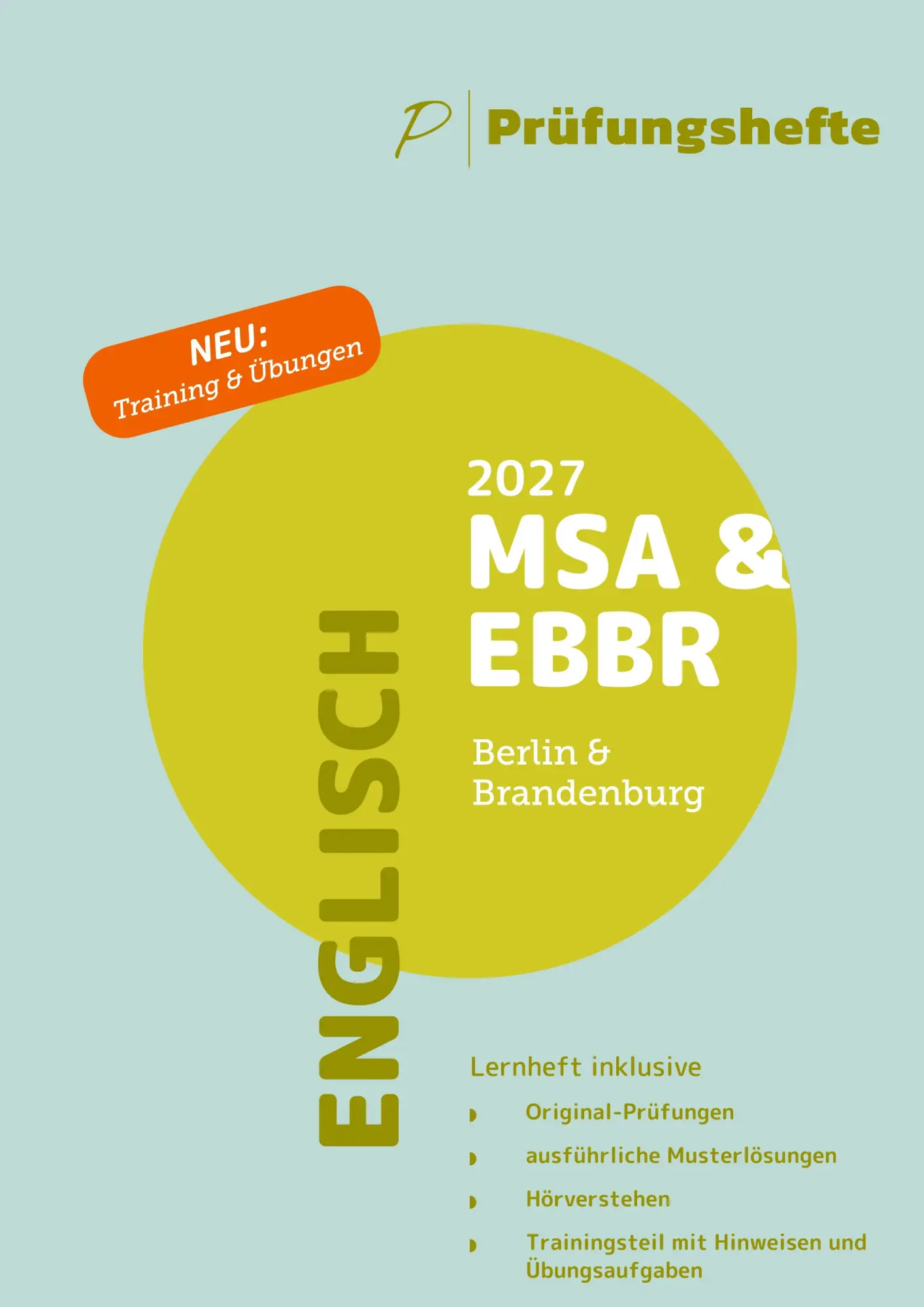 Cover: 9783692040547 | Prüfungsheft MSA und eBBR 2027 Berlin/Brandenburg - Englisch | Buch