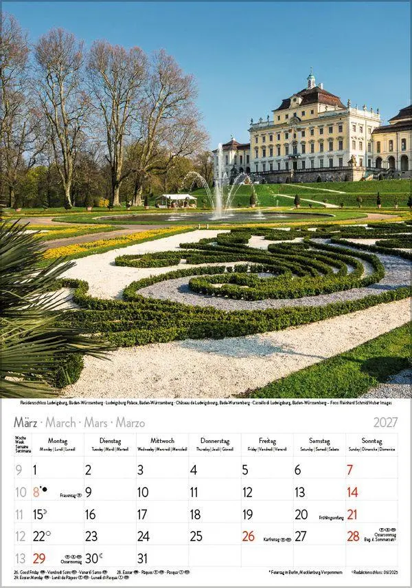 Bild: 9783819300547 | Deutschland 2027 | Verlag Korsch | Kalender | Spiralbindung | 13 S.