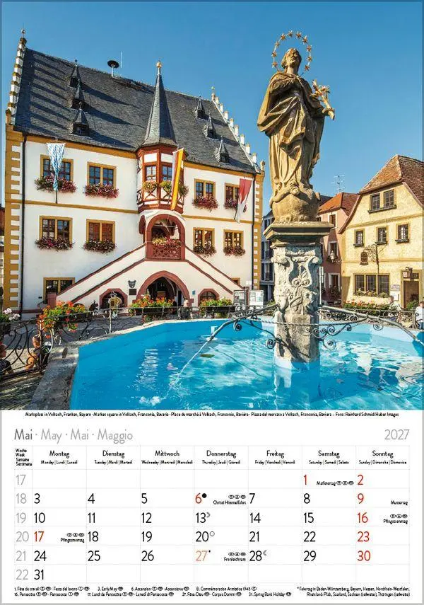 Bild: 9783819300547 | Deutschland 2027 | Verlag Korsch | Kalender | Spiralbindung | 13 S.