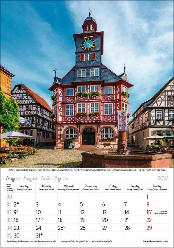 Bild: 9783819300547 | Deutschland 2027 | Verlag Korsch | Kalender | Spiralbindung | 13 S.