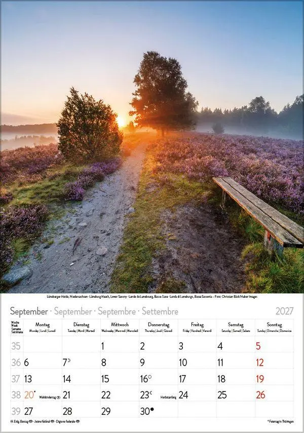 Bild: 9783819300547 | Deutschland 2027 | Verlag Korsch | Kalender | Spiralbindung | 13 S.