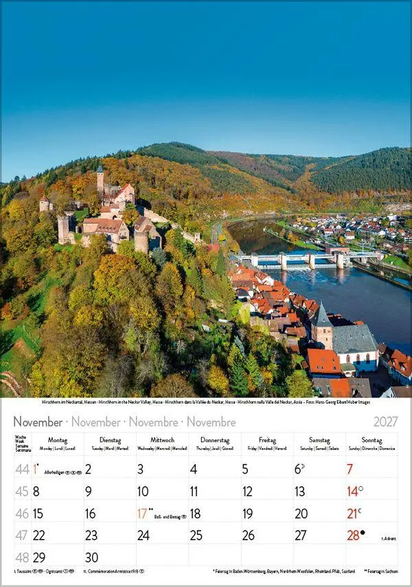 Bild: 9783819300547 | Deutschland 2027 | Verlag Korsch | Kalender | Spiralbindung | 13 S.
