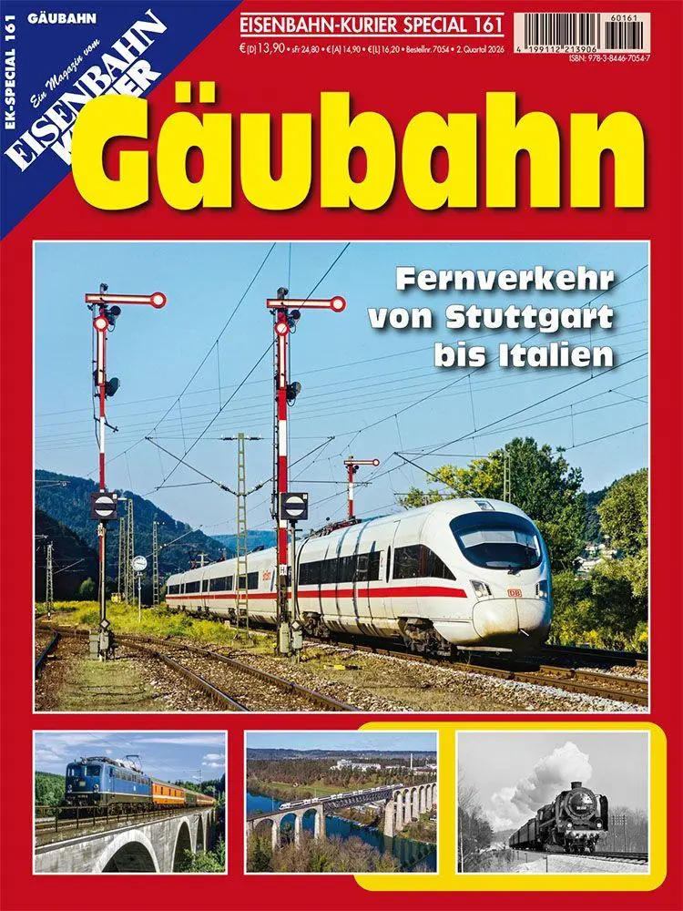 Cover: 9783844670547 | Gäubahn | Fernverkehr von Stuttgart nach Italien | Broschüre | 96 S.