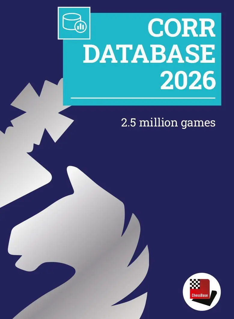 Cover: 9783988840547 | CORR Database 2026 (Code in Box) | ChessBase GmbH | Taschenbuch | 4 S.
