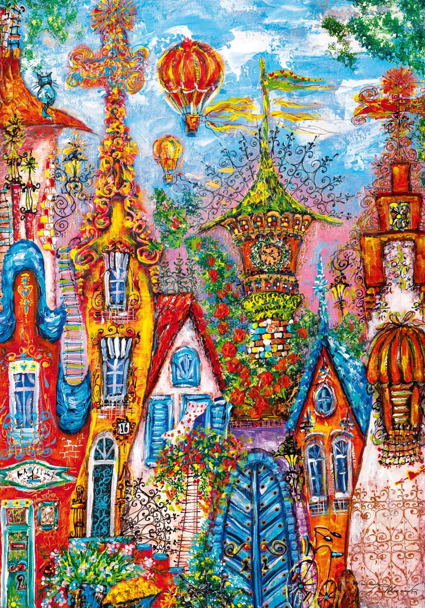 Bild: 4001689300647 | Blue Gate | 500 Teile | Puzzle | 500 Teile Puzzle Heye | 30064 | 2024