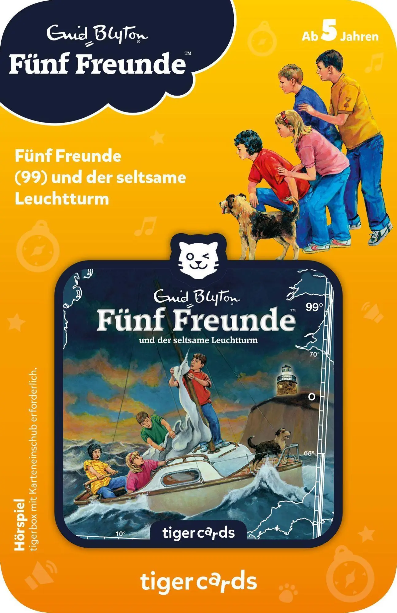 Bild: 4260535480647 | tigercard - Fünf Freunde - Folge 99: und der seltsame Leuchtturm