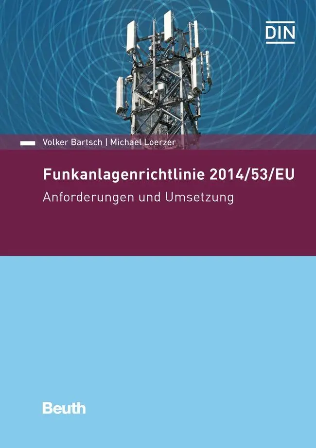 Cover: 9783410250647 | Funkanlagenrichtlinie 2014/53/EU | Anforderungen und Umsetzung | Buch