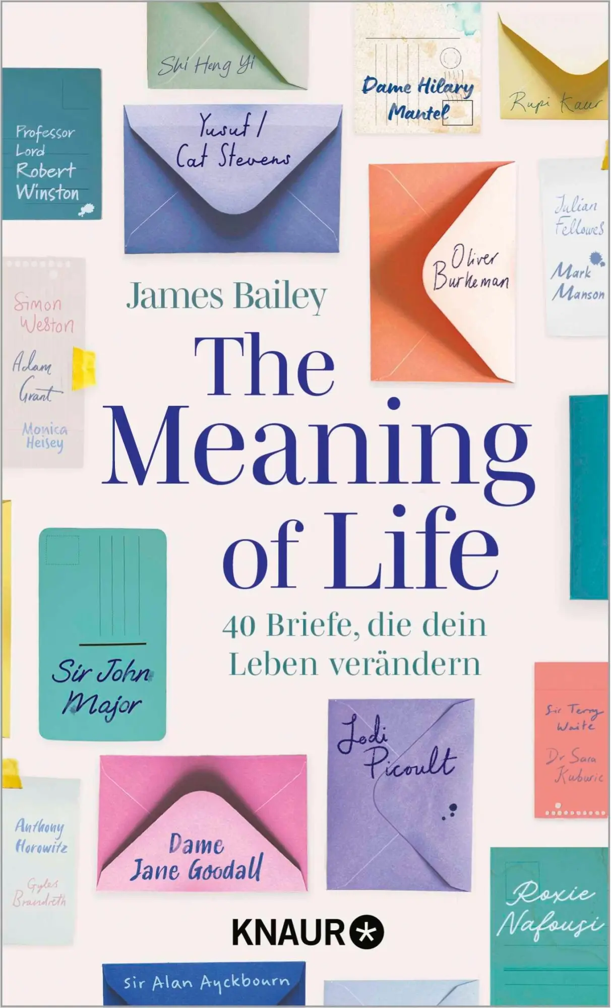 Cover: 9783426570647 | The Meaning of Life | 40 Briefe, die dein Leben verändern | Bailey