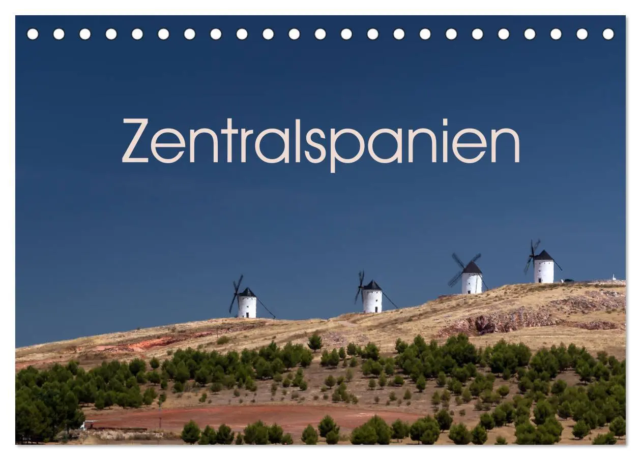 Cover: 9783457880647 | Zentralspanien (Tischkalender 2026 DIN A5 quer), CALVENDO...