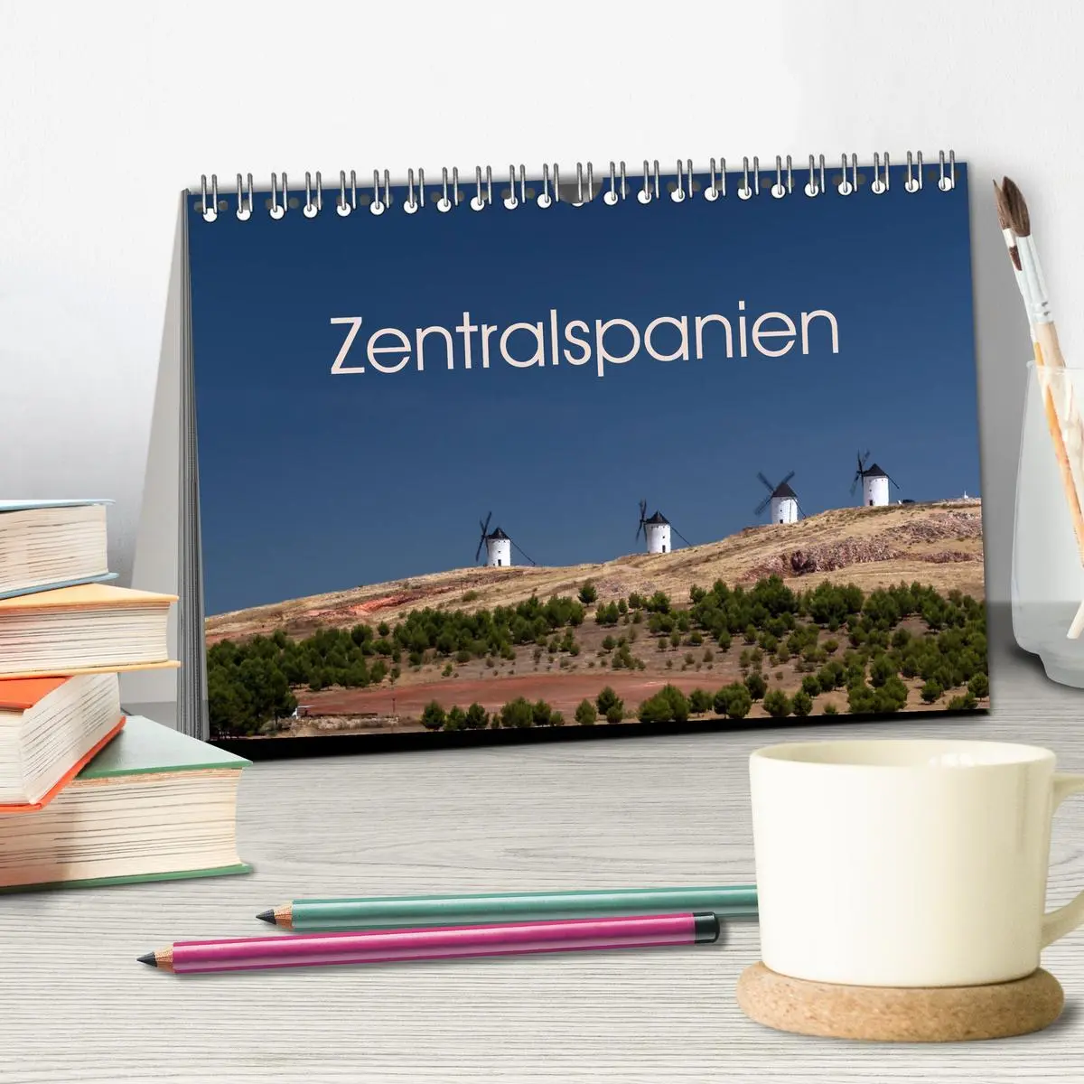 Bild: 9783457880647 | Zentralspanien (Tischkalender 2026 DIN A5 quer), CALVENDO...