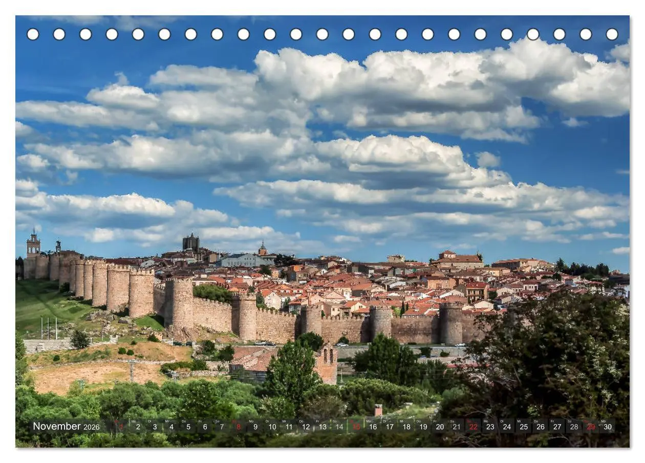 Bild: 9783457880647 | Zentralspanien (Tischkalender 2026 DIN A5 quer), CALVENDO...
