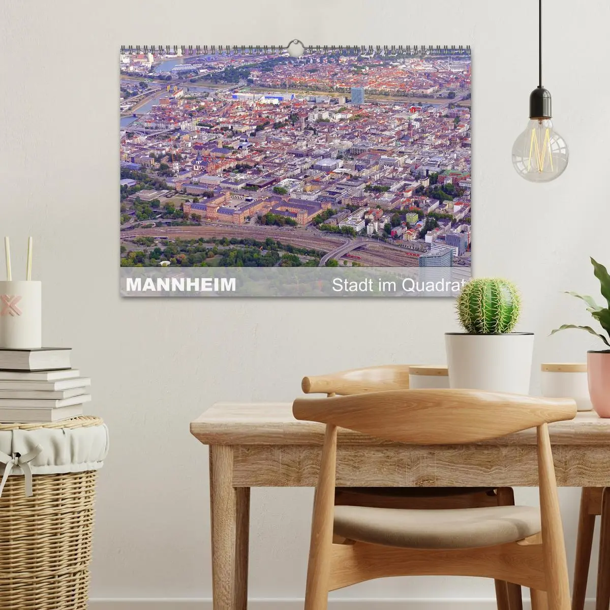 Bild: 9783516040647 | Mannheim - Stadt im Quadrat (Wandkalender 2026 DIN A3 quer),...