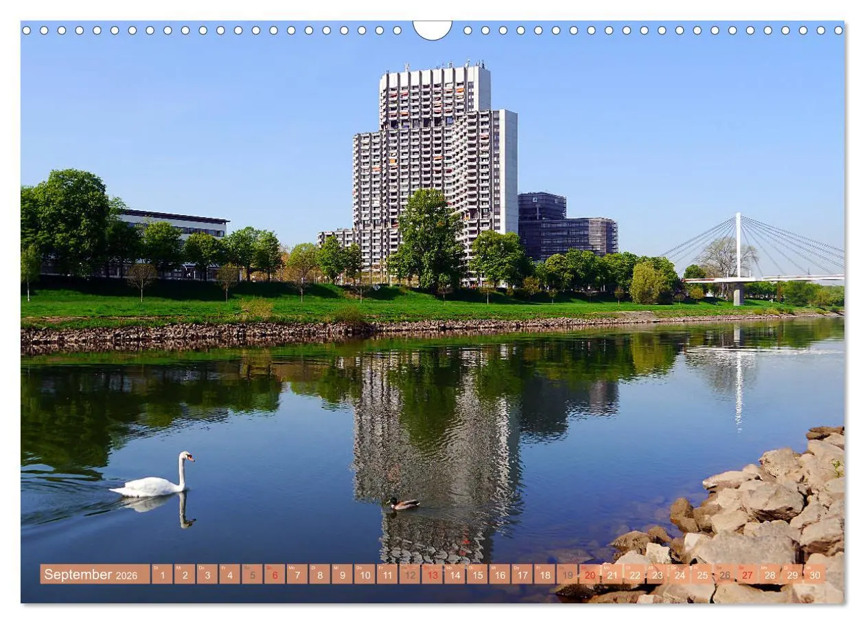 Bild: 9783516040647 | Mannheim - Stadt im Quadrat (Wandkalender 2026 DIN A3 quer),...