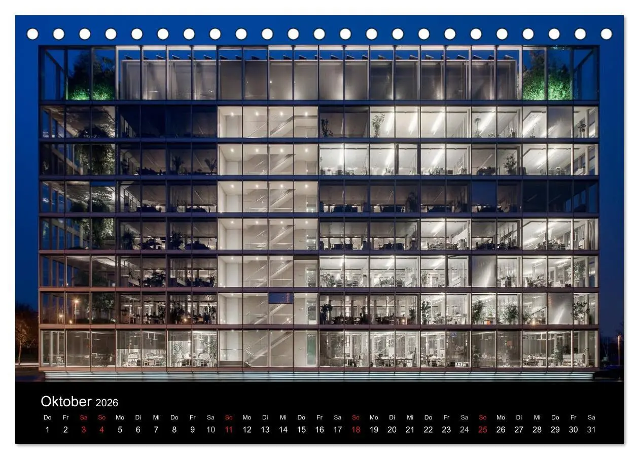 Bild: 9783516110647 | Ruhrlights II - Nachtlichter des Ruhrgebietes (Tischkalender 2026...