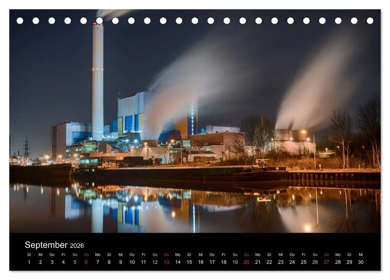 Bild: 9783516110647 | Ruhrlights II - Nachtlichter des Ruhrgebietes (Tischkalender 2026...