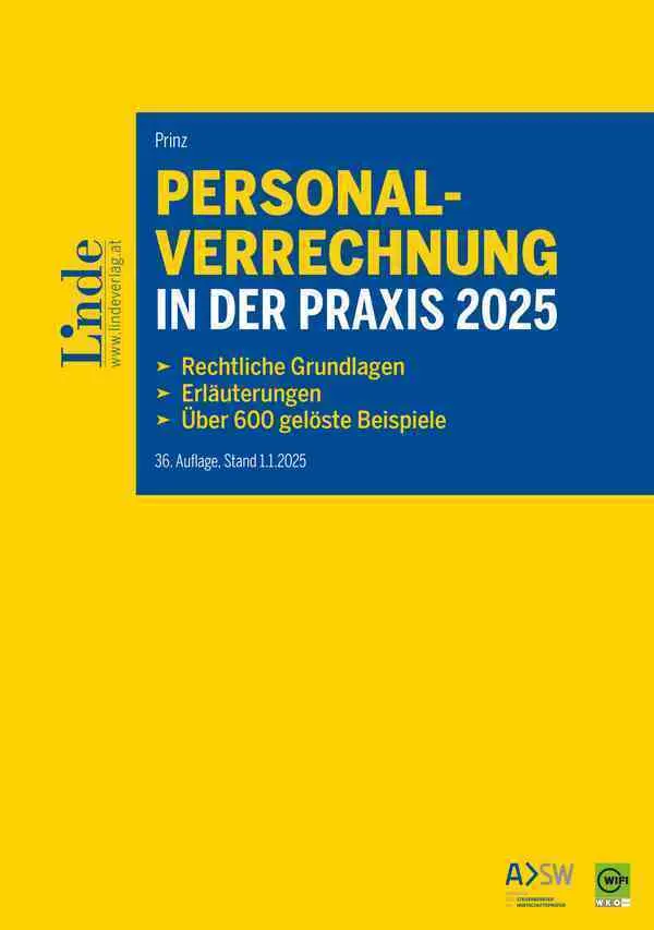 Cover: 9783707350647 | Personalverrechnung in der Praxis 2025 | Irina Prinz | Buch | 1780 S.
