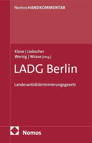 Cover: 9783756000647 | Landesantidiskriminierungsgesetz: LADG Berlin | Handkommentar | Buch