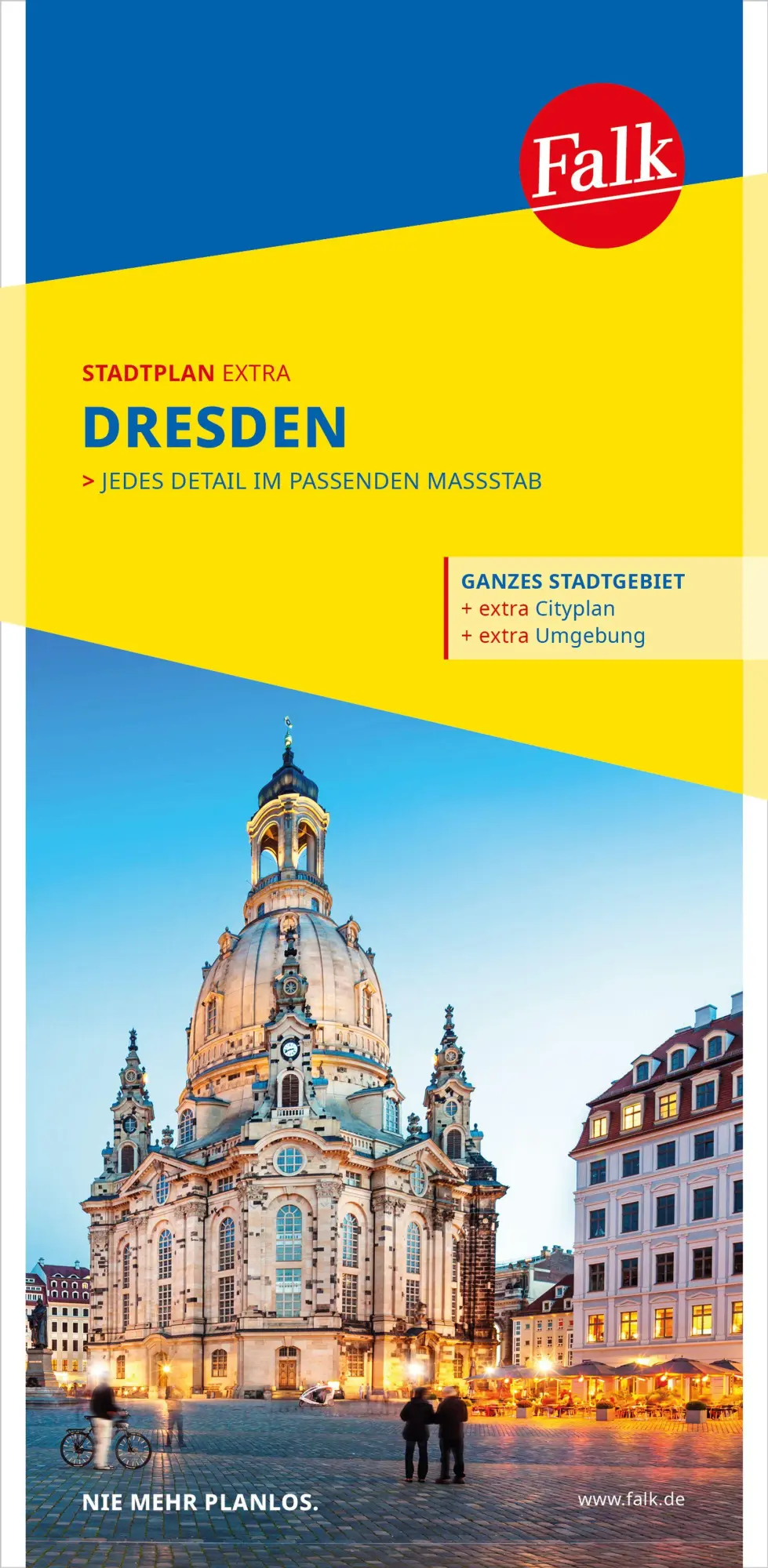 Cover: 9783827900647 | Falk Stadtplan Extra Dresden 1:20.000 | (Land-)Karte | Deutsch | 2024
