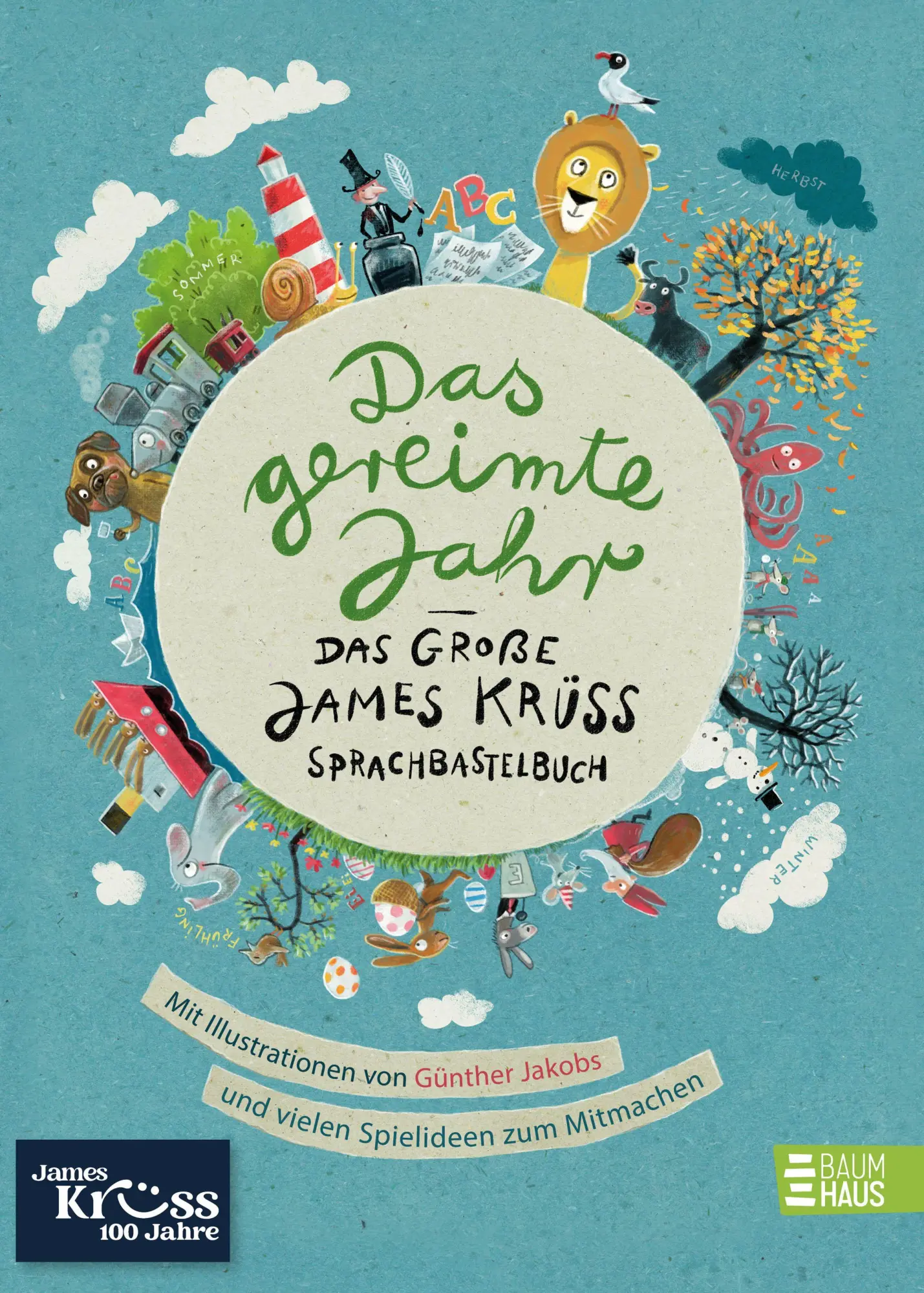 Cover: 9783833910647 | Das gereimte Jahr - Das große James-Krüss-Sprachbastelbuch | Krüss