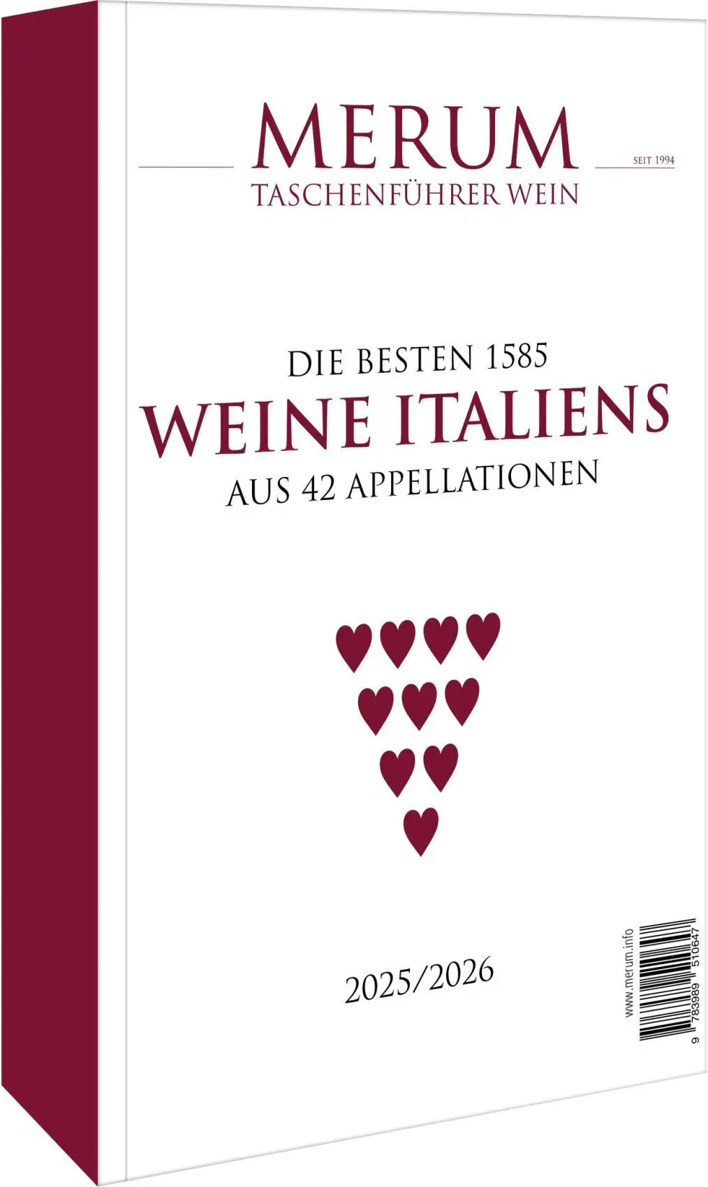 Cover: 9783989510647 | Unserer italienischen Lieblingsweine 2025 /2026 | Taschenbuch | 308 S.