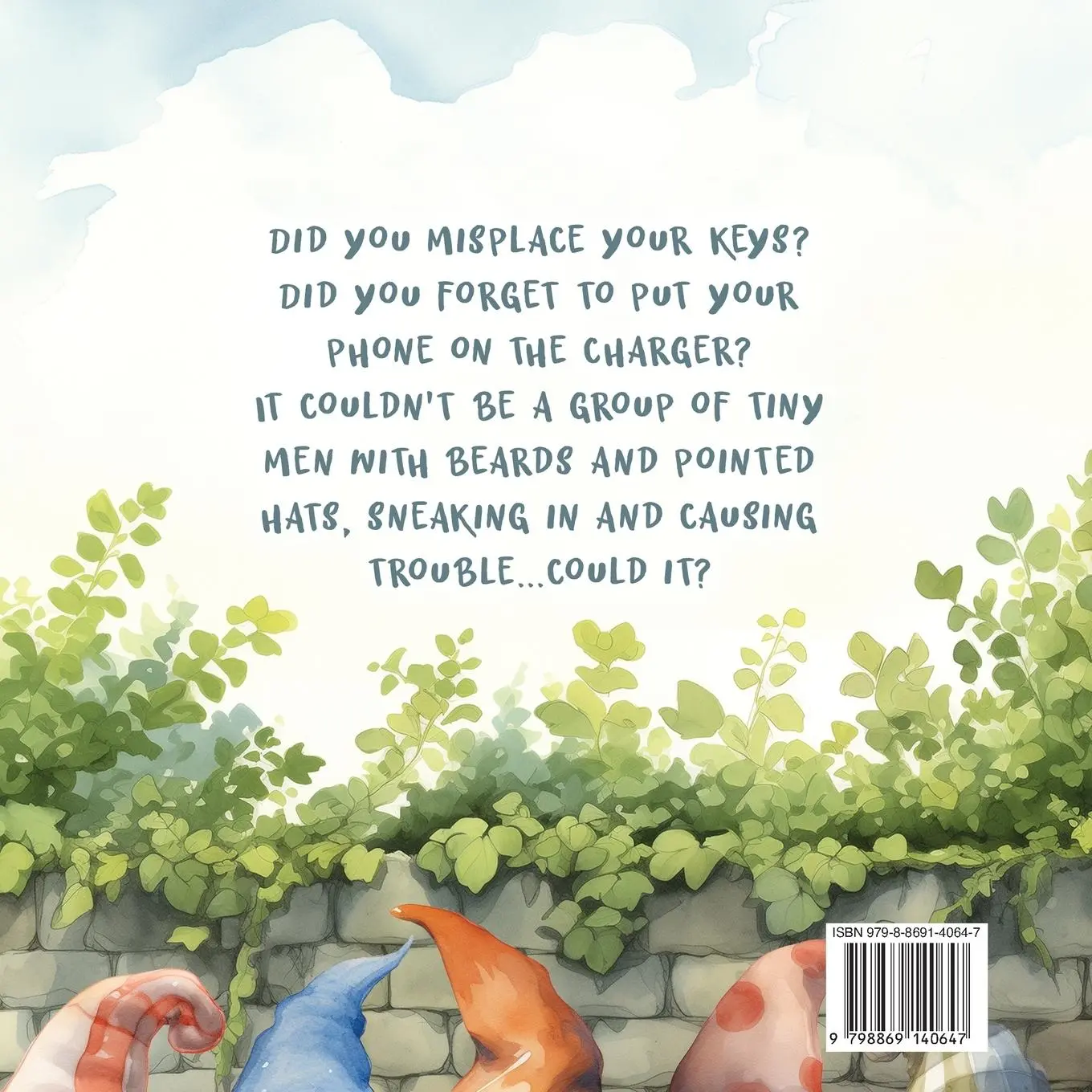 Rückseite: 9798869140647 | The (not-so-sneaky) Book of Gnomes | Ian James Dye | Taschenbuch