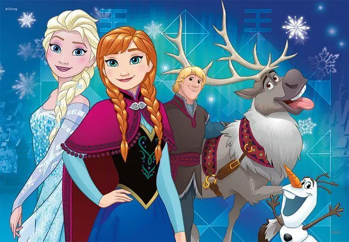 Bild: 4005556090747 | Disney Frozen Nordlichter. Puzzle 2 x 24 Teile | Walt Disney | Spiel