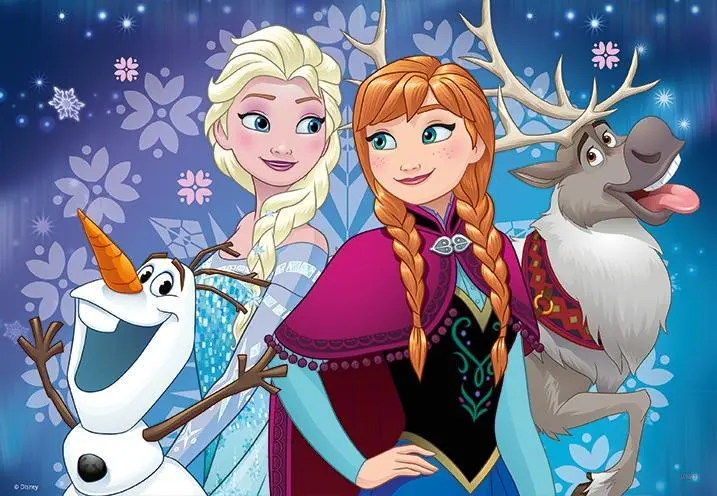 Bild: 4005556090747 | Disney Frozen Nordlichter. Puzzle 2 x 24 Teile | Walt Disney | Spiel