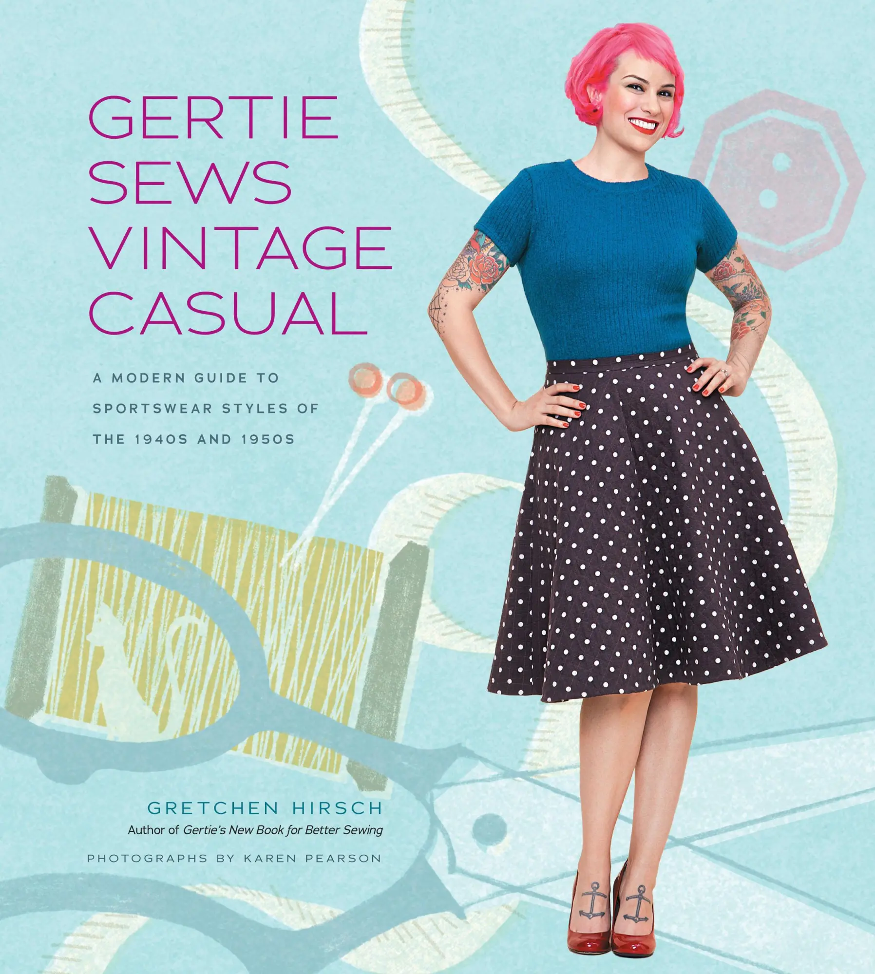 Cover: 9781617690747 | Gertie Sews Vintage Casual | Gretchen Hirsch | Buch | Spiralbindung